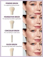 ست براش ۸ تیکه شیگلم مدل pro core brush kit - تصویر 3