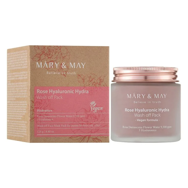 شستشوی-آبرسان-هیالورونیک-اسید-و-گل-رز-مری-اند-می-Mary-May-Rose-Hyaluronic-Hydra-Wash-off-Pack-768x768-1.webp ماسک شستشوی آبرسان هیالورونیک اسید و گل رز مری اند می حجم 125 گرم - تصویر 1